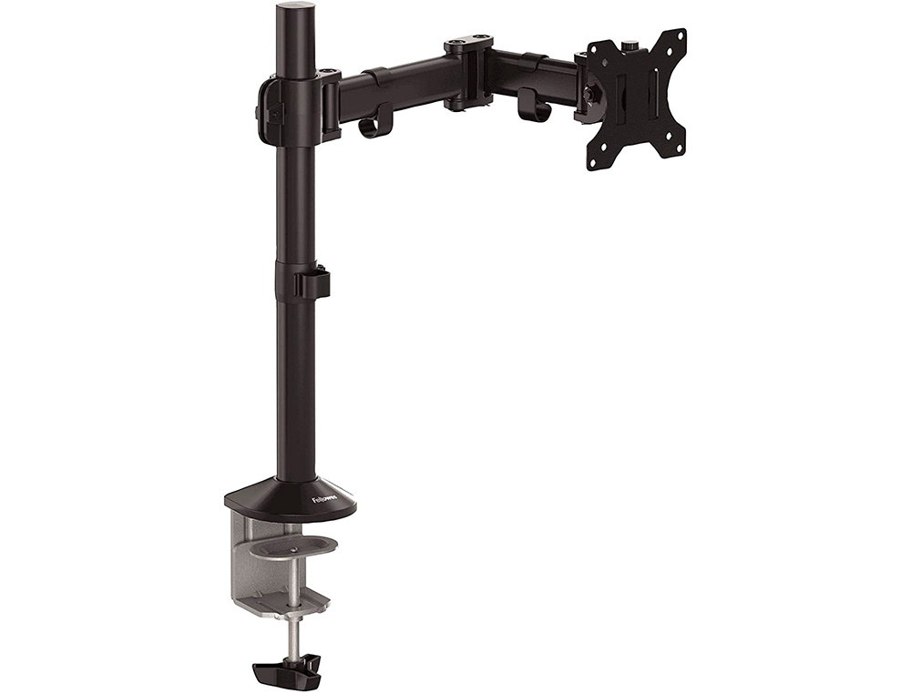 BRAS PORTE ECRAN FELLOWES SIMPLE REFLEX PIVOTE 180      DEGRES JUSQUA 10KG            533X111X609MM