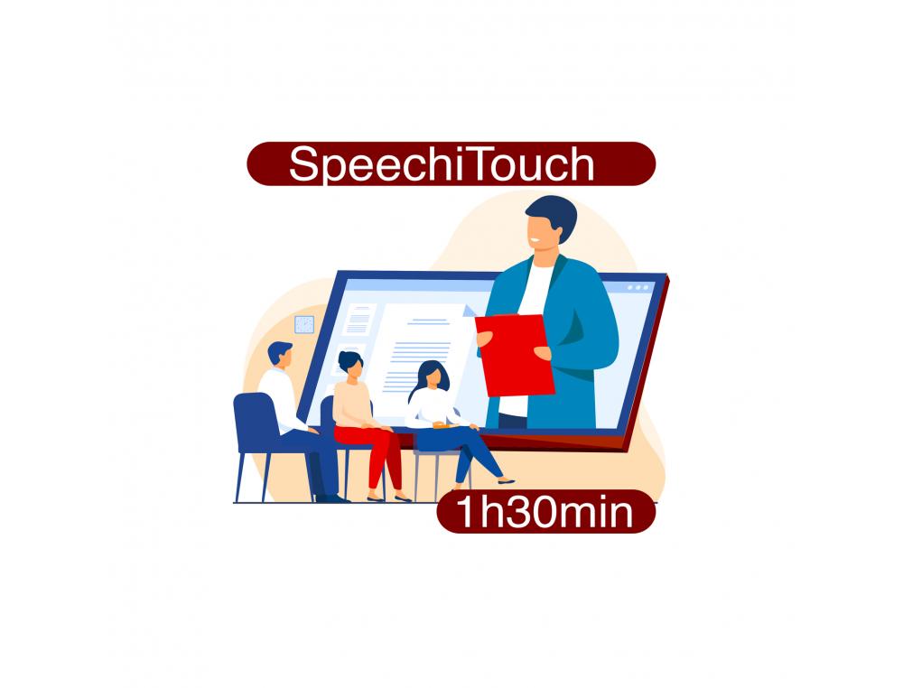 PACK FORMATION SPEECHI AVANCEE A DISTANCE POUR ECRAN INTERACTIF DUREE 1H30