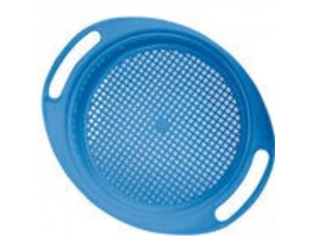JEUX DE SABLE ET D EAU FAIBO TAMIS PLASTIQUE INCASSABLE DE PRODUITS RECYCLE ET           RECYCLABLE INCASSABLE 16 CM