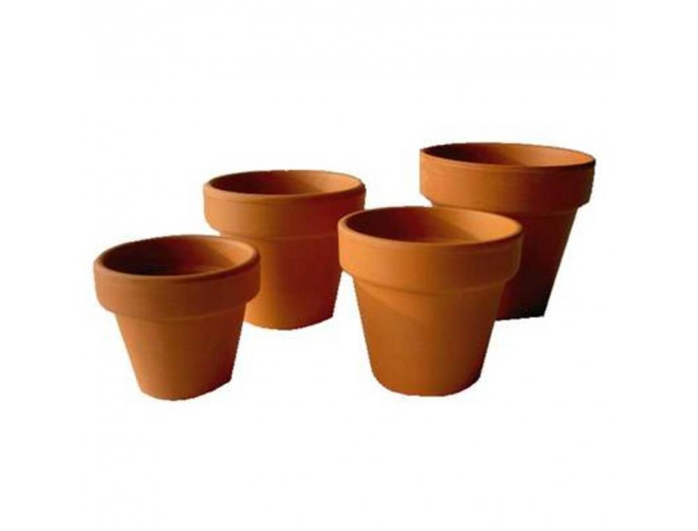 POT EN ARGILE DIAMETRE 9CM LOT DE 5