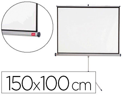 CRAN PROJECTION NOBO TRPIED FORMAT 16/10 INCLINAISON REPLIABLE POIDS 7.50KG 150X100CM