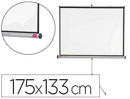 CRAN PROJECTION NOBO TRPIED FORMAT 16/10 INCLINAISON REPLIABLE POIDS 10.08KG 175X1150CM