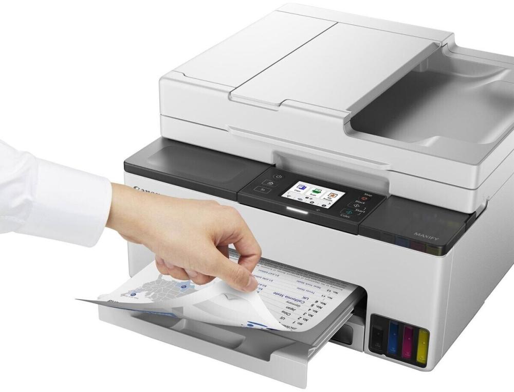 IMPRIMANTE MULTIFONCTION CANON MAXIFY GX2050 4 EN 1    JET D'ENCRE WIFI COLORIS GRIS CLAIR