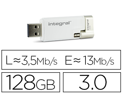 CLE USB INTEGRAL 3.0 ISHUTTLE 128GB